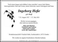 eine Anzeige