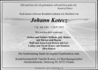 eine Anzeige