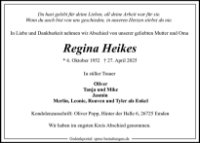 eine Anzeige